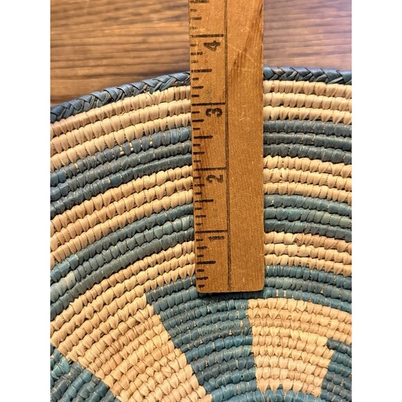 Woven Basket Man in Maze Basket Boho Home Decor Southwestern - Picture 6 of 7